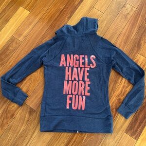 Vintage Victorias Secret Supermodel Essentials Zip-up Sweatshirt